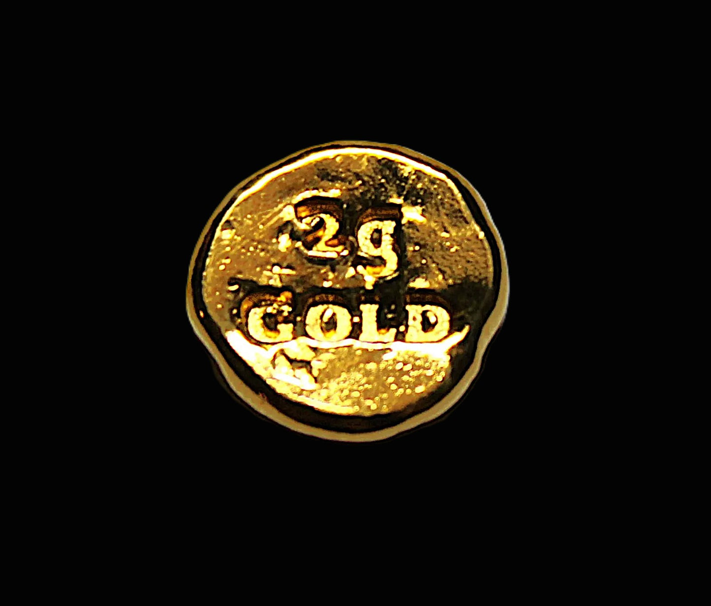 2g Fine Gold Bullion Bar - .999 Pure Gold, crafted with precision and featuring the TBC logo, offering a compact and elegant option for collectors and investors.