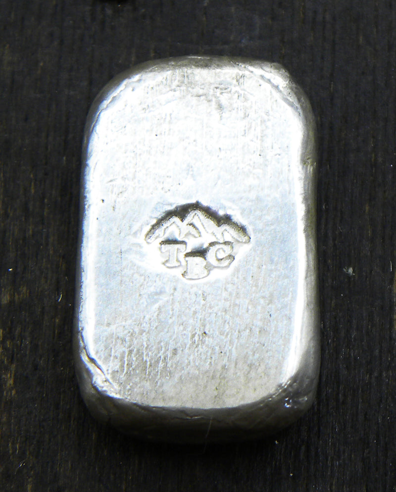 10g Hand Poured Fine Silver Bar .999 - Kokopelli