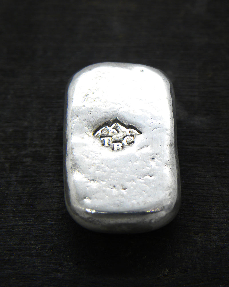 10g Hand Poured Fine Silver Bar .999 - Buddha